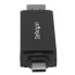 StarTech.com USB 3.0 Memory Card Reader/Writer for SD and microSD Cards - USB-C and USB-A - MMC - MicroSD (TransFlash) - MicroSDHC - MicroSDXC - SD - SDHC - SDXC - Black - 5000 Mbit/s - Plastic - Activity - Power - 2000 GB