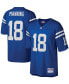Фото #1 товара Men's Peyton Manning Royal Indianapolis Colts Legacy Replica Jersey