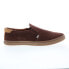 Фото #1 товара Gola Seeker Slip Suede CMA812 Mens Brown Suede Lifestyle Sneakers Shoes 13