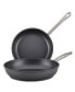 Фото #1 товара Accolade Forged Hard-Anodized Nonstick Frying Pan Set, 2-Piece, Moonstone