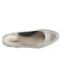 Фото #8 товара Trotters Lucy T1711-033 Womens Gray Narrow Leather Slingback Flats Shoes