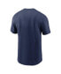 Фото #3 товара Men's Navy Tampa Bay Rays Local Team Skyline T-shirt