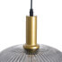 Фото #5 товара Потолочный светильник Стеклянный Серый Позолоченный Металл 30 x 30 x 26 cm