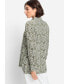 ფოტო #2 პროდუქტის Women's Long Sleeve Allover Print Shirt