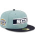 Фото #1 товара Men's Light Blue, Navy Chicago White Sox Beach Kiss 59FIFTY Fitted Hat