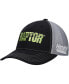 ფოტო #1 პროდუქტის Men's Black/Gray William Byron Sponsor Trucker Adjustable Hat