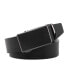 Фото #1 товара Men's Sliding Buckle Adjustable Leather Ratchet Belt