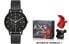 Фото #1 товара Часы наручные мужские ARMANI EXCHANGE AX2716 42黑武士, черный款, стальной браслет, стильный и тонкий, водонепроницаемые.