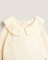 Cashmere baby romper