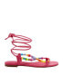 ფოტო #2 პროდუქტის Women's The Halie Bead Lace-Up Sandals