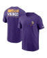 Фото #4 товара Men's Purple Minnesota Vikings Team Incline T-shirt