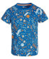 Little Boys Doodle-Print Cotton T-Shirt, Created for Macy's
