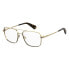 Unisex' Spectacle frame Polaroid PLD-D359-G-J5G Gold ø 57 mm