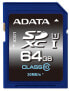 Фото #1 товара ADATA SDXC 64GB - 64 GB - SDXC - Class 10 - UHS - Blue