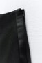 Фото #13 товара Юбка-шорты с разрезами и атласными деталями ZARA