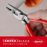 Фото #10 товара KNIPEX 08 21 145 Pointed combi pliers black atramentized with plastic coated 145 mm