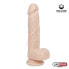 Realistic Dildo Liquid Silicone Dual Layer 8.25 White