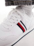 Фото #8 товара Tommy Hilfiger core low runner trainers in white