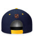 Фото #2 товара Branded Men's Gold/Navy Nashville Predators Authentic Pro Special Edition Snapback Hat