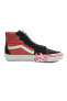 0005UJGWP1-R Vans Sk8-Hi Flame Spor Ayakkabı Kırmızı