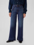 High Rise Stride Wide-Leg Jeans