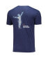ფოტო #4 პროდუქტის Men's Megan Rapinoe Navy USWNT One Team One Goal T-shirt