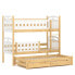 Фото #1 товара Etagenbett Holz&MDF 190x80 Natürlich