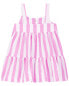 Фото #6 товара Baby Striped Tank Jersey Dress NB