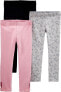 Grey Animal Pattern/Pink/Black
