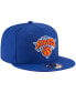 Фото #3 товара Men's Blue New York Knicks Official Team Color 9FIFTY Snapback Hat