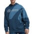 Фото #1 товара Puma Mapf1 Statement Logo Pull Over Hoodie Mens Blue Casual Outerwear 62372707