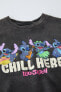 Фото #3 товара Faded-effect lilo & stitch © disney t-shirt