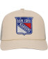 Фото #2 товара Men's Cream New York Rangers Foam Front Trucker Adjustable Hat