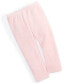 Фото #1 товара Baby Girls Velour Leggings, Created for Macy's