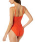 ფოტო #2 პროდუქტის Women's Scoop-Neck Cutout Swimsuit