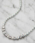 ფოტო #3 პროდუქტის Faux Stone LOVE Wins Block Imitation Pearl Necklace