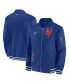 Nike Men's Royal New York Mets Authentic Collection Full-Zip Bomber Jacket