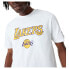 ფოტო #4 პროდუქტის NEW ERA 60357058 NBA Team Logo Los Angeles Lakers short sleeve T-shirt