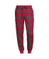 ფოტო #1 პროდუქტის Big & Tall Flannel Jogger Pajama Pants