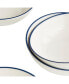 Maze Denim Line Cereal Bowl, Set of 4 Синий - фото #2