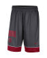 Men's Charcoal and Crimson Stanford Cardinal Fast Break Shorts