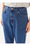 LCW Jeans Yüksek Bel Mom Fit Cep Detaylı Kadın Rodeo Jean Pantolon