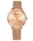 Фото #1 товара Часы Stuhrling Rose Gold Mesh 38mm