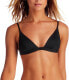 Фото #1 товара Vitamin A 262308 Women Stella Tie-Back Bikini Top Swimwear Black Size 12