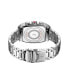 ფოტო #3 პროდუქტის Men's Echelon Platinum Series Diamond (3 ct. t.w.) Stainless Steel Watch, 41Mm