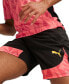 Men's Colorblocked Logo Training Shorts Puma Black-sun Stream, L - фото #3