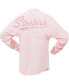 ფოტო #4 პროდუქტის Women's Pink Pittsburgh Steelers Millennial Spirit Jersey T-shirt