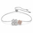 Swarovski Damen Armband Latisha Blume, Mehrfarbig 5636590