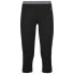 ODLO Natural 100% Merino Warm 3/4 base layer pants