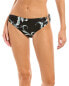 Фото #1 товара Купальник женский Carmen Marc Valvo 299234 Bikini Bottom Swimwear Black Size M